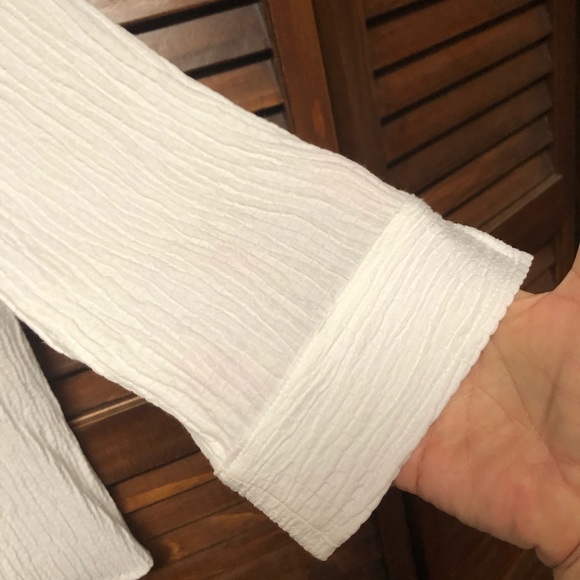 Christopher and Banks Crinkle Camp Shirt - Picture 5 of 7